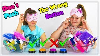 DONT PUSH THE WRONG BUTTON SLIME CHALLENGE [upl. by Anavlis]