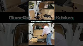 MicroCamper Van Popup Kitchen [upl. by Hsak]