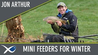 Coarse amp Match Fishing TV  Jon Arthur  Mini Feeders for Winter [upl. by Iatnwahs]