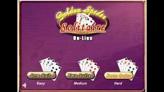 Spider Solitaire free cards game play online [upl. by Seuqram303]