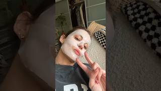 Trying this viral sheet mask [upl. by Suilmann304]