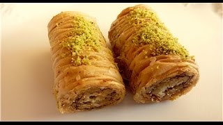 how to make baklava rolls [upl. by Horatia]