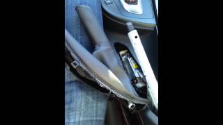 How to Replace the E Brake Handle for BMW F30 2016 328i [upl. by Lavern355]