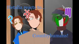 Hetalia reacts to Countryhumans ～ Part 2 [upl. by Thurmond]