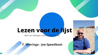 Tommy Wieringa  Joe Speedboot 2014 [upl. by Duffie]