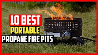 ✅Top 10 Best Portable Propane Fire Pits For Camping 2024 [upl. by Aredna156]