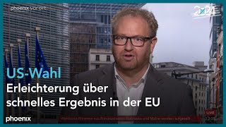 Christian Feld aus Brüssel zum Ergebnis der USWahl am 061124 [upl. by Adliw]