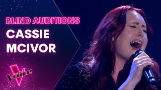 The Blind Auditions Cassie McIvor sings Its All Coming Back to Me Now by Celine Dion [upl. by Haseefan]