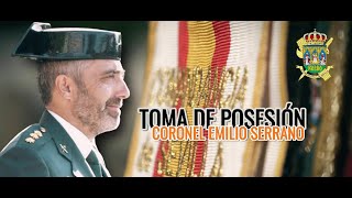 Toma de Posesión del Coronel Jefe de la Comandancia de la Guardia Civil en Sevilla Emilio Serrano [upl. by Aihtibat]