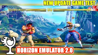 STREET FIGHTER V HORIZON EMULATOR NEW UPDATE DRIVER AND WINE [upl. by Eves159]