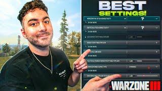 BEST WARZONE CONTROLLER CONSOLE SETTINGS AND GRAPHICS SETTINGS [upl. by Annayehc]