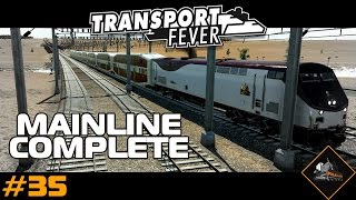 Transport Fever Complete Mainline Gameplay USA 35 [upl. by Lemuel]