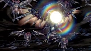 Bahamut ZEROs Tera Flare Attack against Shinryu Celestia  Final Fantasy Type0 HD [upl. by Eidnim]