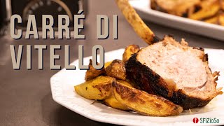 Carré di vitello al forno con patate la ricetta facile dello chef Stefano De Gregorio  Sfiziosoit [upl. by Skillern330]