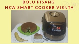 Resep Bolu Pisang New Smart Cooker Vienta [upl. by Fancie]