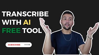 Best FREE Online Transcription tool OpenAI [upl. by Tarrah]