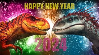 HAPPY NEW YEAR JURASSIC WORLD THE GAME  HT GAME [upl. by Serilda]