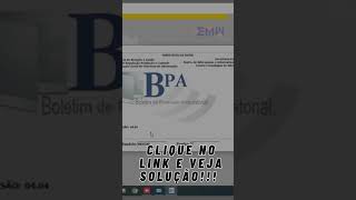 Sabe instalar atualizar ou configurar o BPA bpa [upl. by Butterworth948]