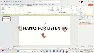 Hand writing Effect with the use of powerpoint [upl. by Bluma8]