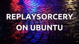 quotHow To Install and Use ReplaySorcery on Ubuntubased Distributionsquot [upl. by Enotna119]