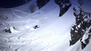 Kitzsteinhorn  Freeride Route X4  Jump Run [upl. by Ettesel191]