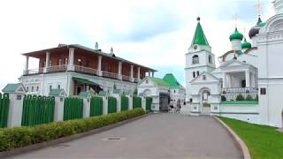 Pechersky Ascension Monastery in Nizhny Novgorod Вознесенский Печерский монастырь [upl. by Hanahsuar]