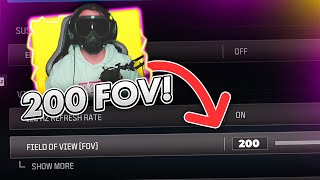 HOW TO get 200 FOV in CALL OF DUTY MODERN WARFARE 3 Patched [upl. by Dorsman]