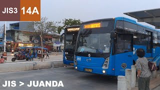 Transjakarta JIS3 Ride before it became 14A [upl. by Ayerhs]