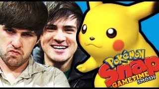 HOT PICS OF POKEMON Gametime w Smosh [upl. by Anitsirt]