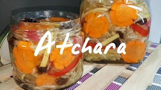 How to make Atchara  Atsara  Pickled Papaya [upl. by Lonier]