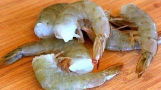 How To Peel And Devein Shrimp [upl. by Eigger]