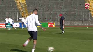 EURO 2024  Trening reprezentacije Srbije Augzbirg 13 6 2024 [upl. by Macey]