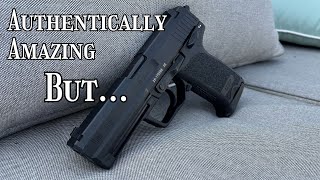 HK USP 45 Review Authentically Amazing But [upl. by Bette-Ann]