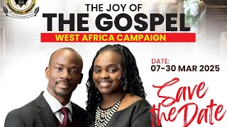 The Joy OF The Gospel West Africa Campaign [upl. by Ennairrek]