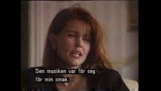 Belinda Carlisle  Interview by Swedish TV 1988 [upl. by Ugo]