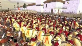 Sparta vs Rome  The Siege of Sparta [upl. by Jehias154]