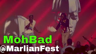 Naira Marley brings out MohBad Performs Balan Zia Gar komajensun MARLIANFEST [upl. by Jadd]