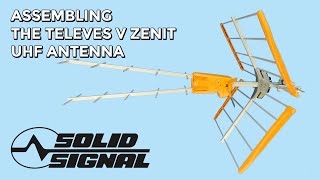 How to Assemble the Televes V Zenit UHF Antenna [upl. by Reichert710]