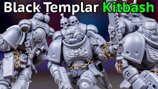 Boring Primaris Kitbashed to Black Templar [upl. by Marley491]