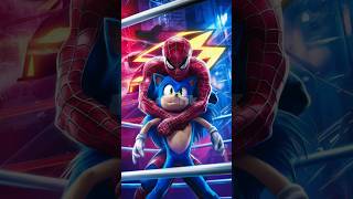 SPIDERMAN vs SONIC 💥 MMA Match 💥 avengers superhero marvel venom spiderman venom2 [upl. by Noremac]