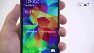 Samsung Galaxy S5 review  giffgaff [upl. by Anifad158]