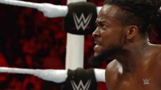 Roman Reigns vs Kofi Kingston Raw June 8 2015 [upl. by Refinnaj]