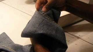 How To Shorten Your Pants How to Hem Pants Hemming Pants [upl. by Xavier]