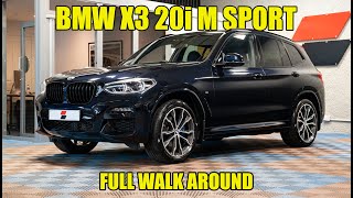 BMW X3 20i xDrive M Sport  Full Walk Around Video [upl. by Asenav]