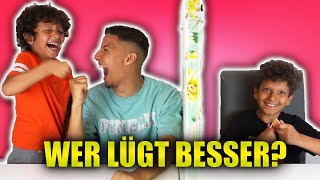 LÜGEN darf man nicht sagen ‼️🫢Mit den BESTEN Lügner der Welt😂🤥Geschwister Duell [upl. by Laoj868]