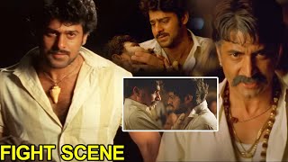 Prabhas Blockbuster Fighting And Warning Scene  Chatrapathi Telugu Movie Scenes  HIT MOVIES [upl. by Yert]