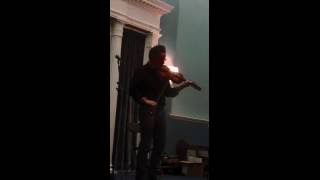 Dan Trueman • Norwegian trad music — hardanger fiddle • Morristown First Night 2015 [upl. by Earesed]