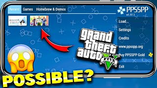 🔥Real Gta 5 On Ppsspp Emulator  Is This Possible  Gta 5 On Ppsspp Emulator  Badshah Gamer [upl. by Andrew]