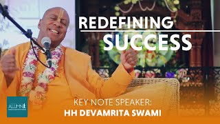 Redefining Success  HH Devamrita Swami [upl. by Gneh]