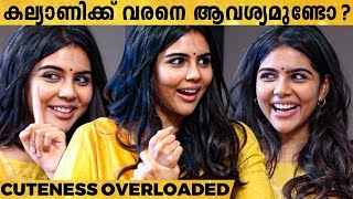 Kalyanis valentines day plans  Kalyani Priyadarshan Exclusive Interview [upl. by Anrehs]